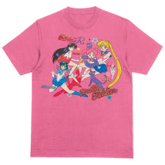 Kawaii Sailor Moon Pink Y2K Tee for Women