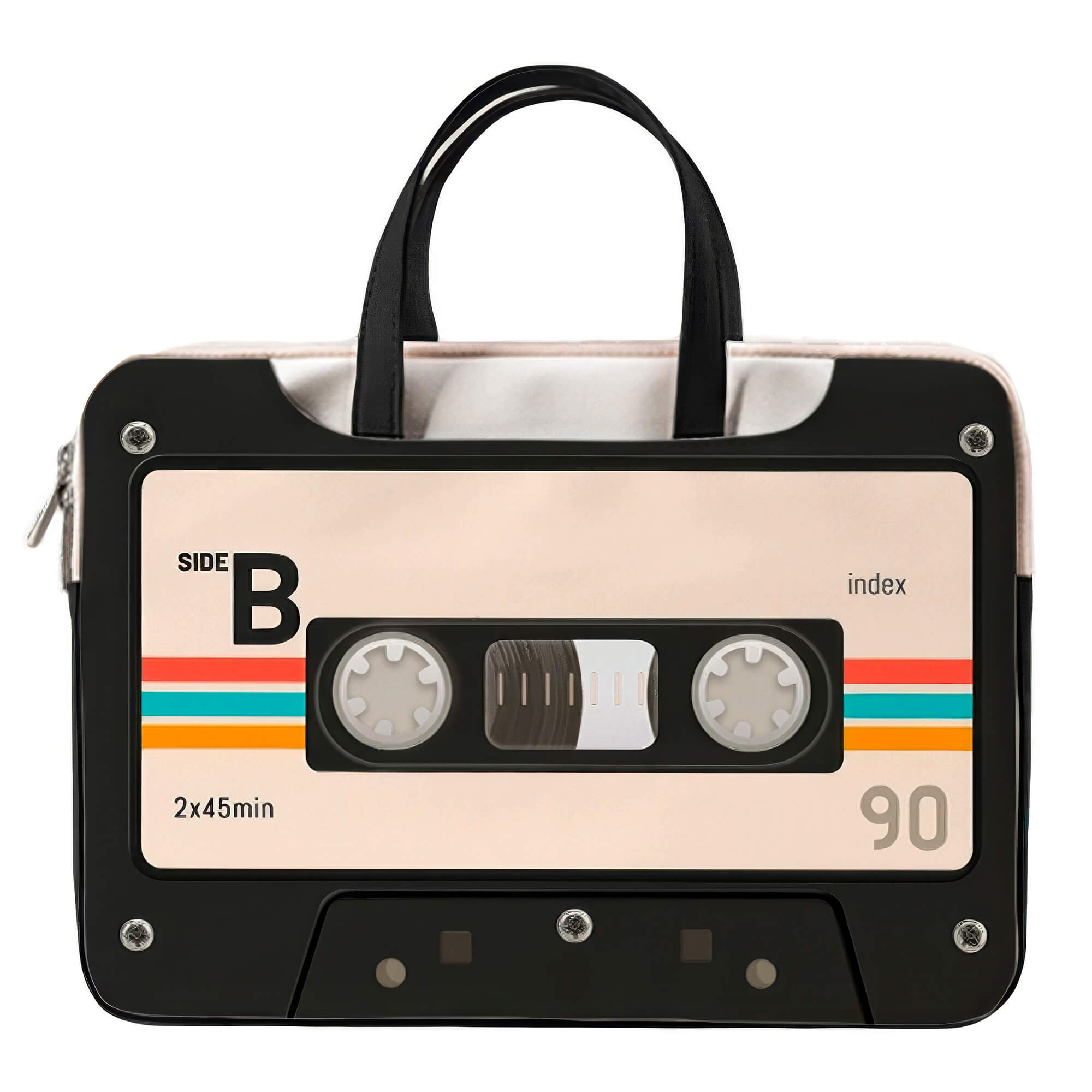 Laptop Bag Y2K Retro Cassette Design