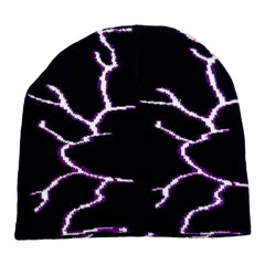 Lightning Strike Y2K Beanie Hat