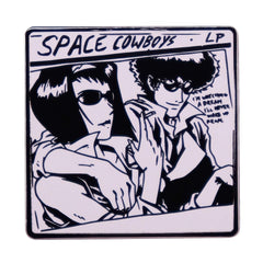Space Cowboy Bebop Enamel Pin Badge Y2K Anime