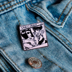 Space Cowboy Bebop Enamel Pin Badge Y2K Anime