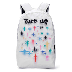 Turn Up Retro Core Colorful Stars Y2K Backpack