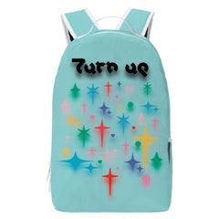 Turn Up Retro Core Colorful Stars Y2K Backpack