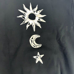 2 Alive Hoodie Unisex Y2K Sun Moon and Star