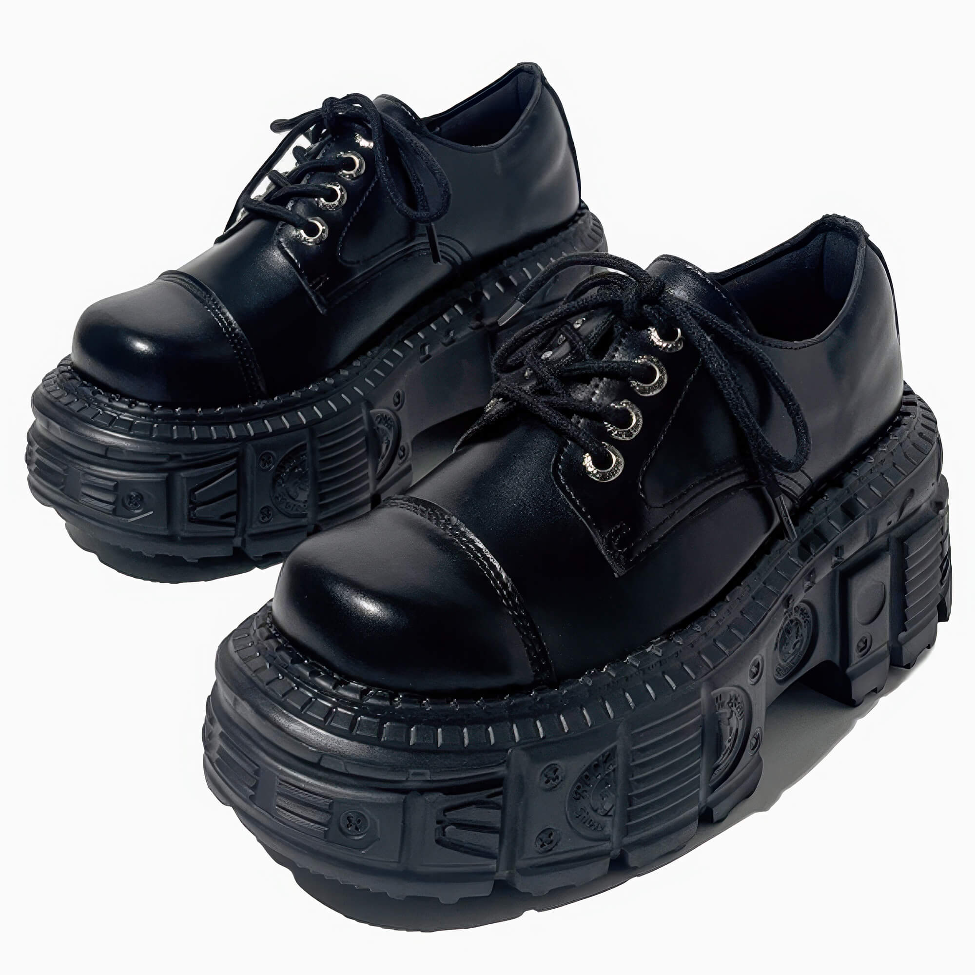 Altcore Chunky Platform Oxford Shoes Low Ankle