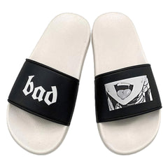 Bad Anime Girl Slides Animecore Shoes Unisex