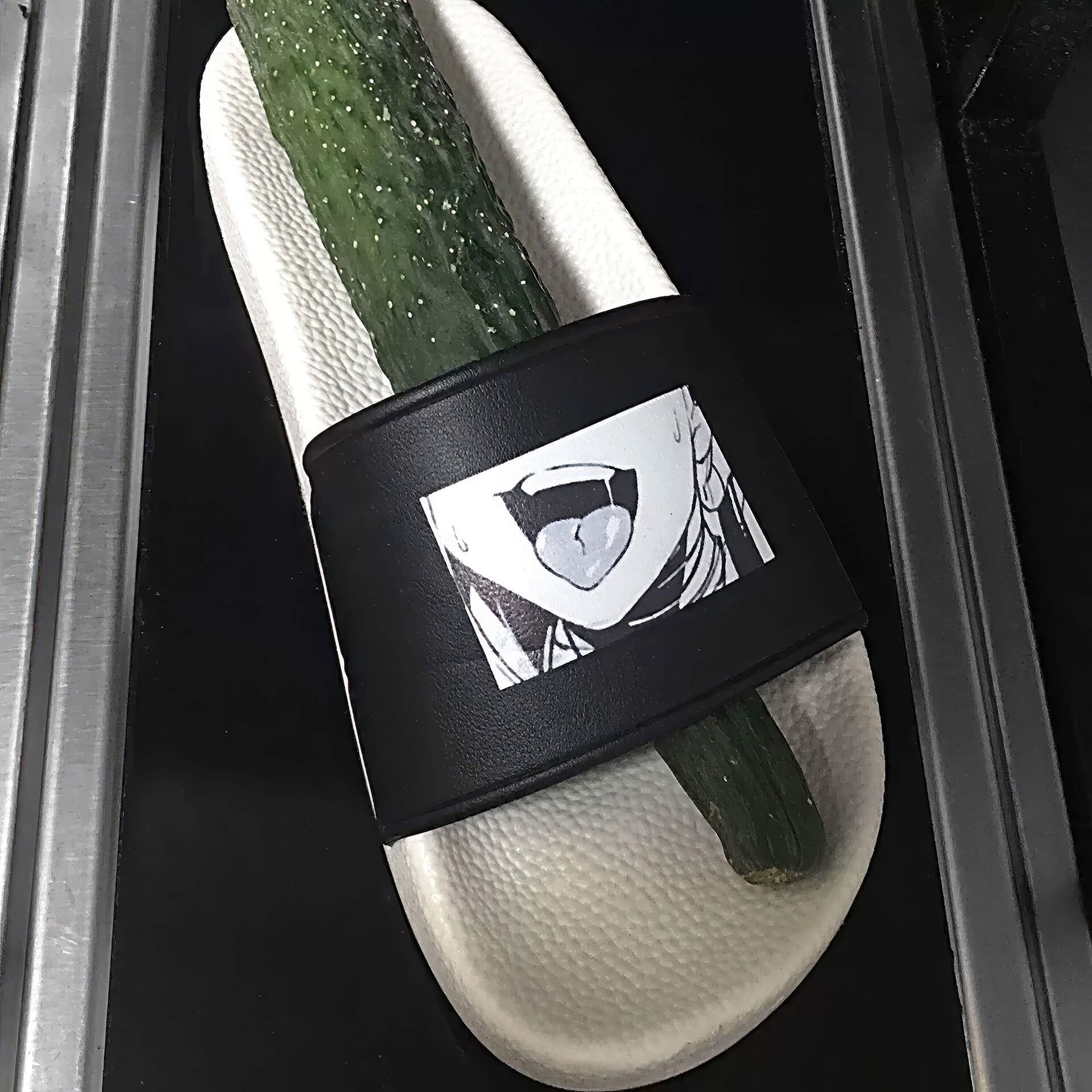 Bad Anime Girl Slides Animecore Shoes Unisex