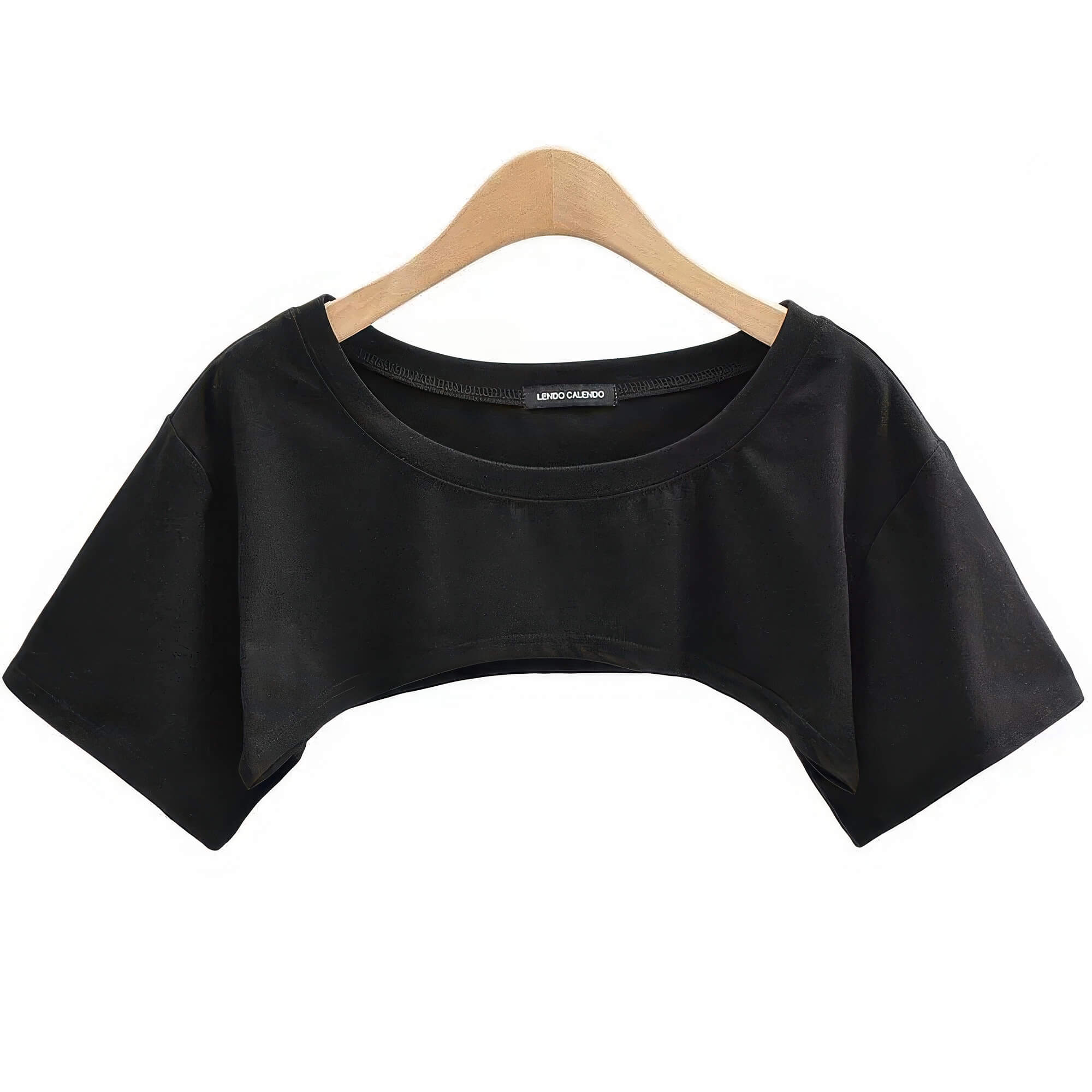 Basic Ultra-Short Y2K Extreme Cropped Tee for Women