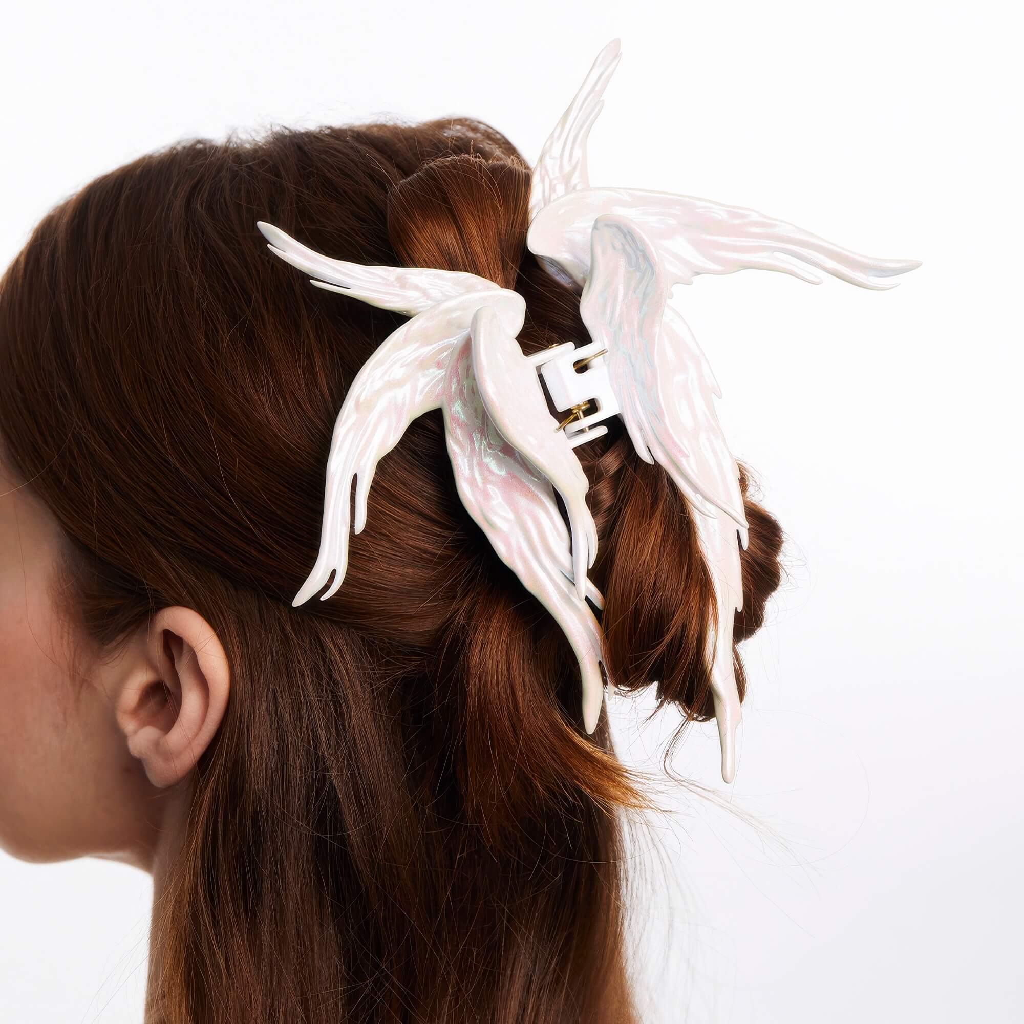 Biblically Accurate Angel Hair Claw Clip Be Not Afraid Y2K