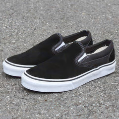 Classic Black Slip-On Skate Shoes Unisex