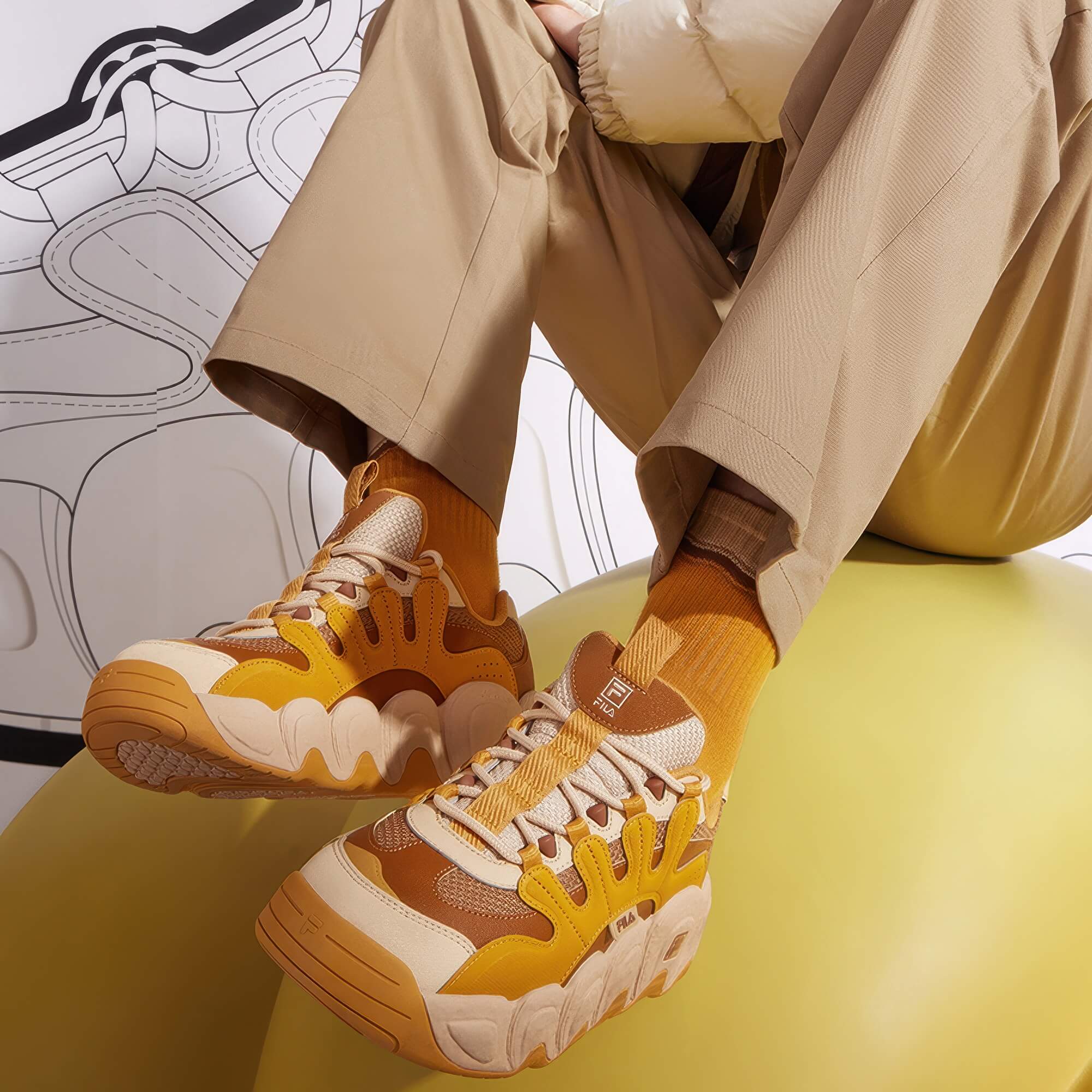 Fila Core Croissant Women's Fashion Sneakers Sport Shoes