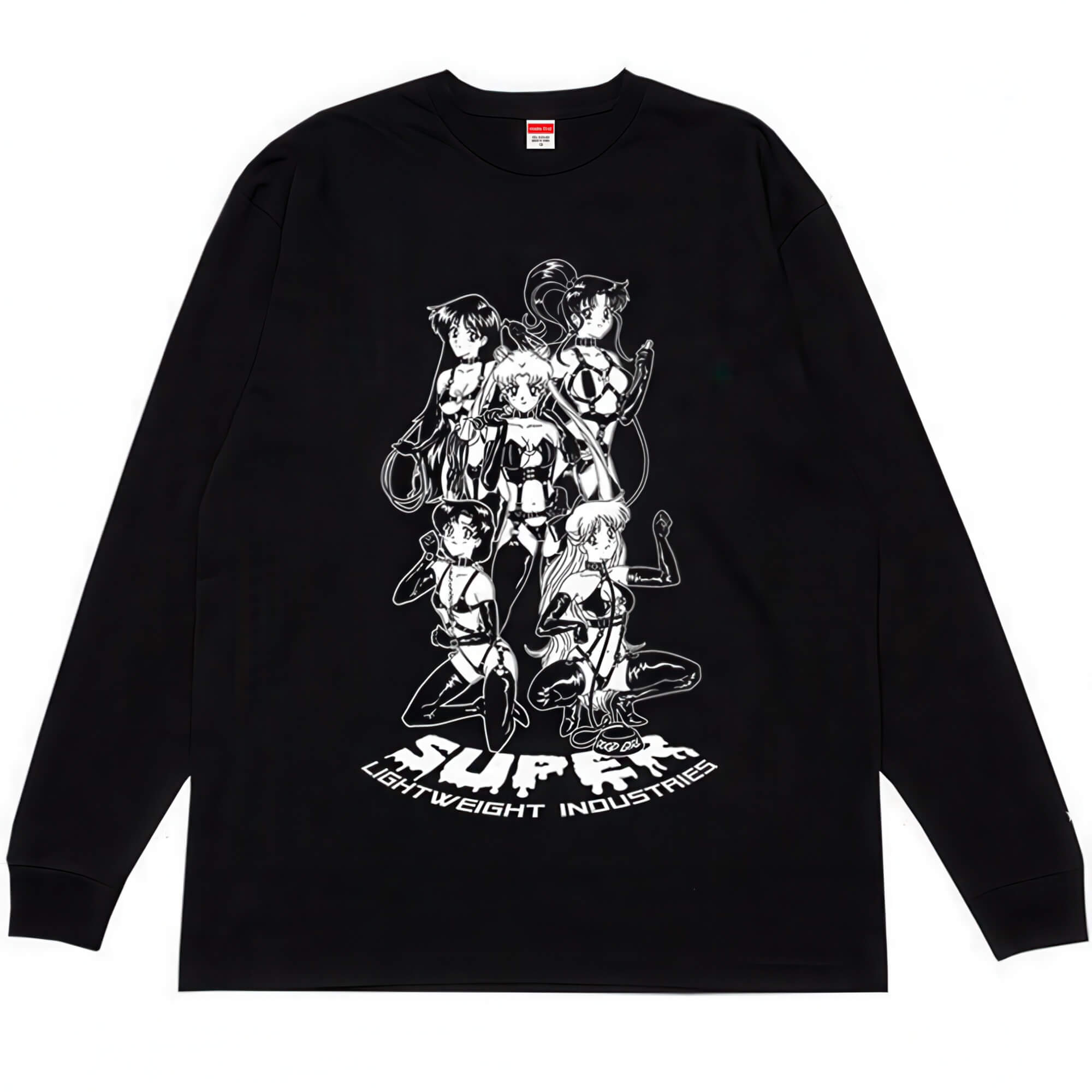 HVY BLK Sailor Moon Bad Squad Unisex Long Sleeve Top