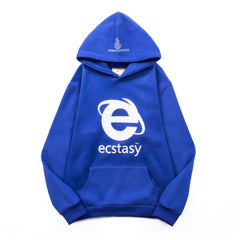 Internet Explorer Ecstasy Hoodie Unisex Y2K Webcore