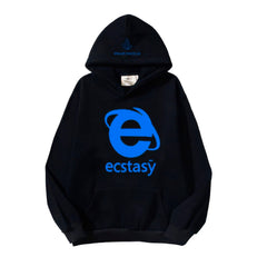 Internet Explorer Ecstasy Hoodie Unisex Y2K Webcore