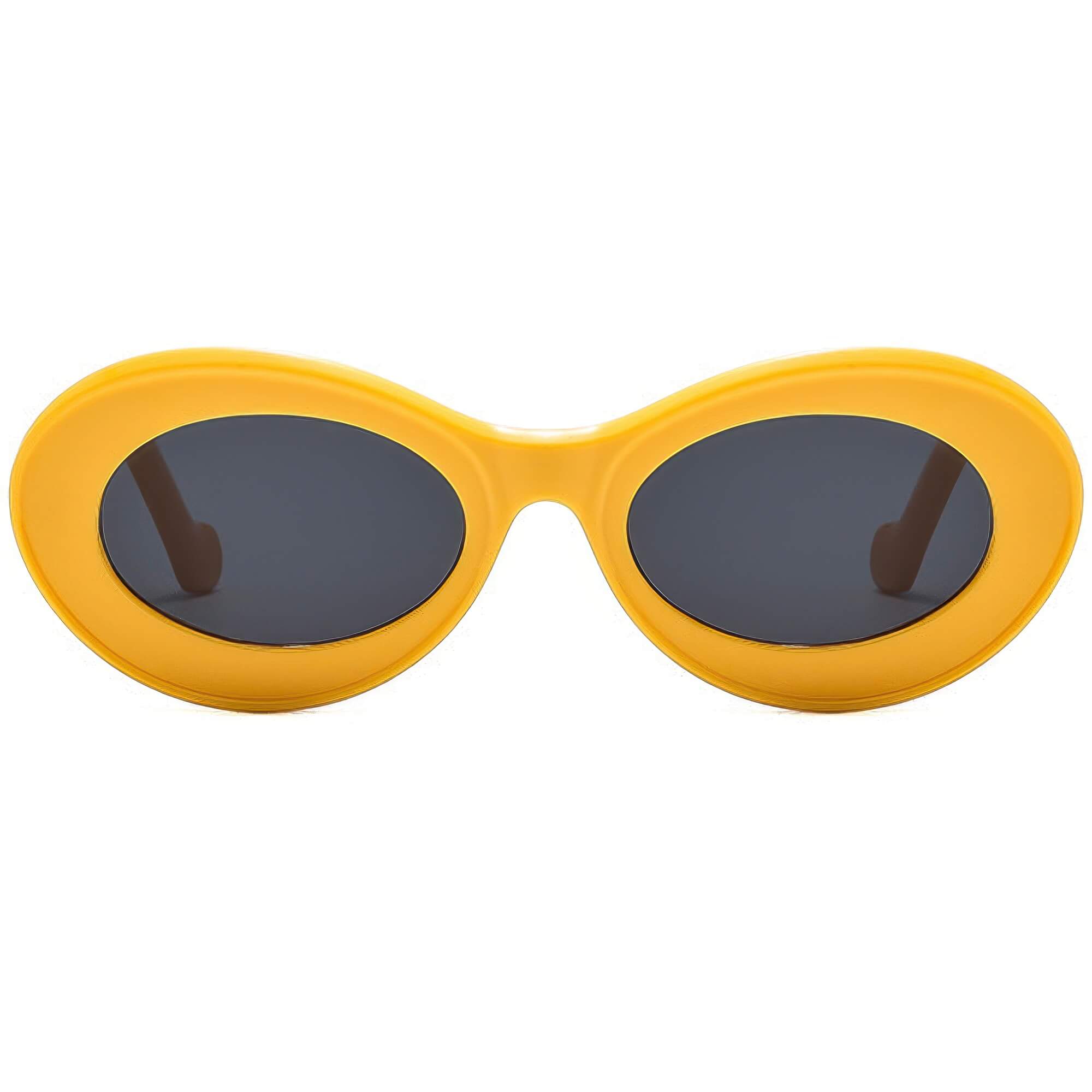 Paula’s Ibiza Loop Oval Sunglasses Y2K Retro Core