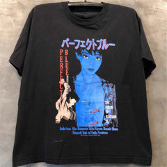 Perfect Blue Y2K Retro Animecore T-Shirt Unisex