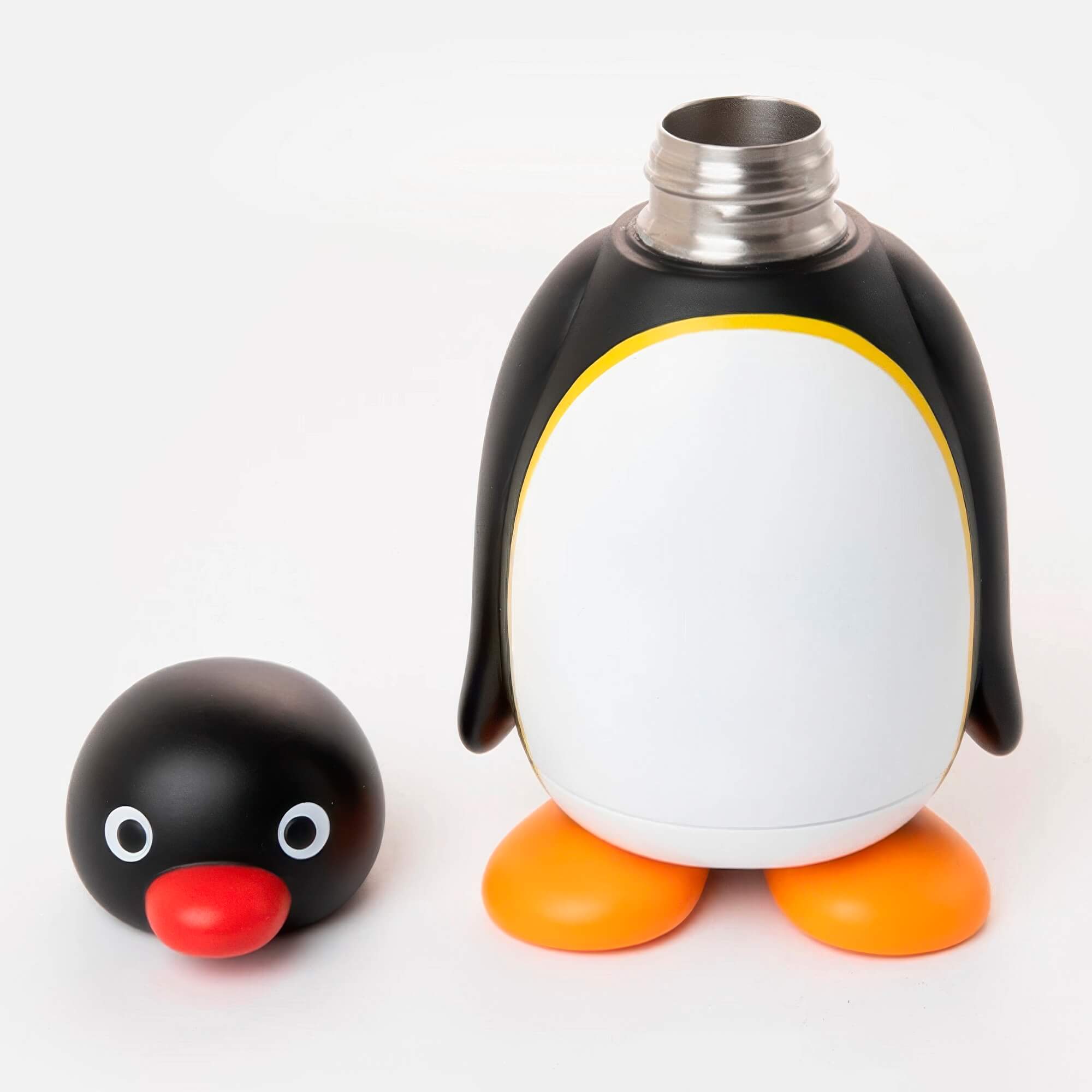 Pingu Thermos Bottle Penguin Y2K Cartooncore