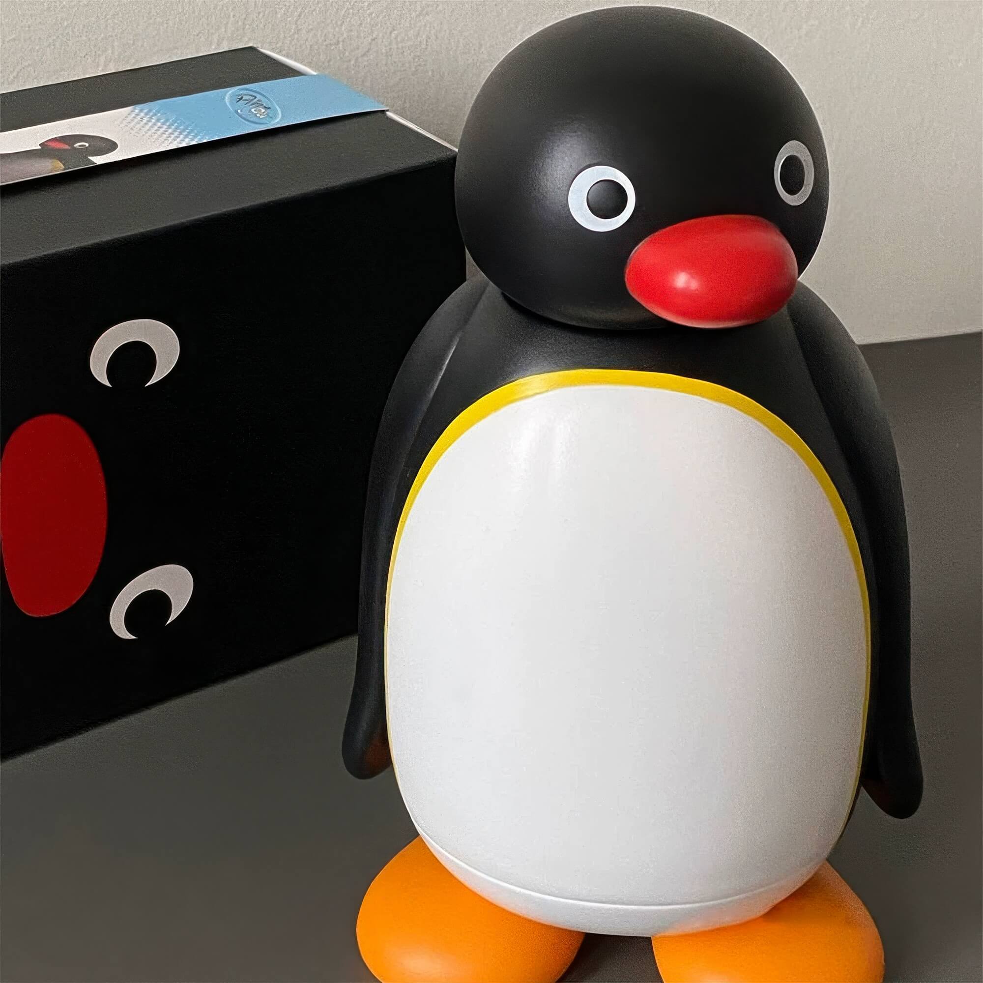 Pingu Thermos Bottle Penguin Y2K Cartooncore