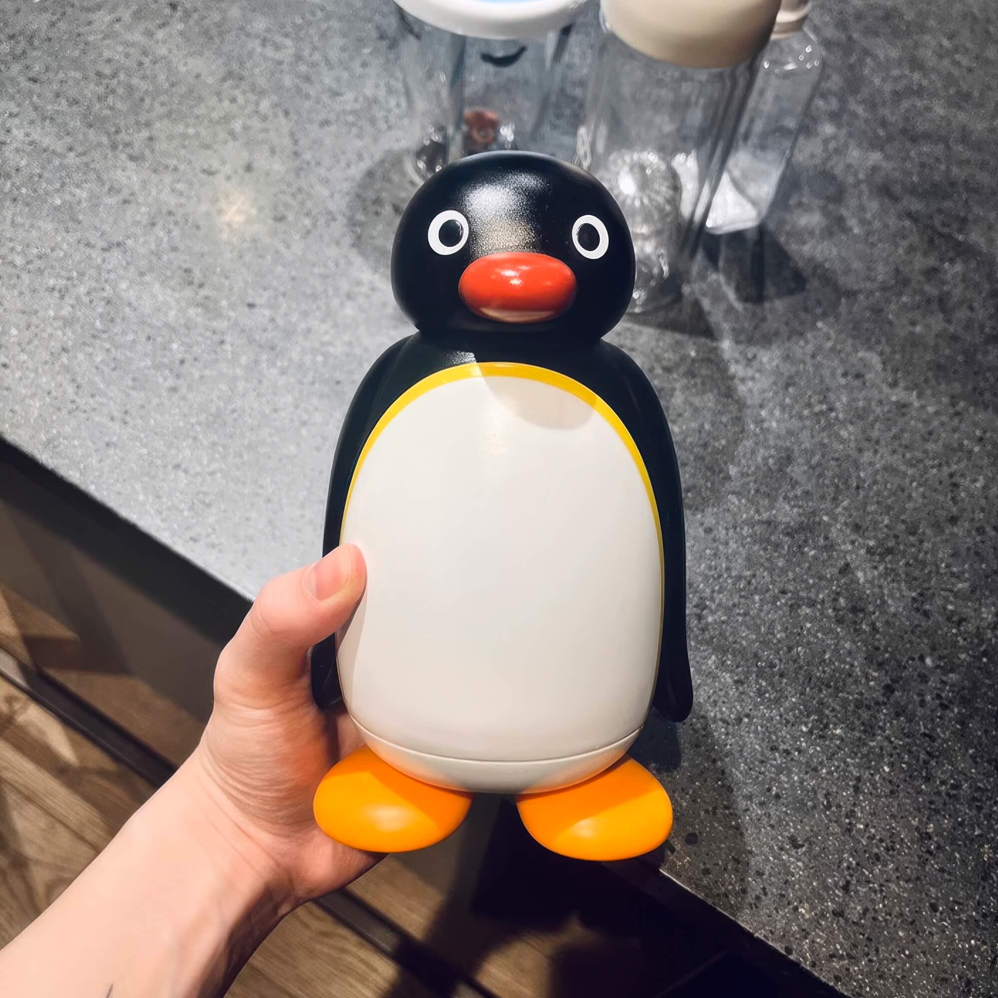 Pingu Thermos Bottle Penguin Y2K Cartooncore