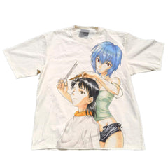 Rei Ayanami EVA Haircut Y2K Anime T-Shirt Unisex