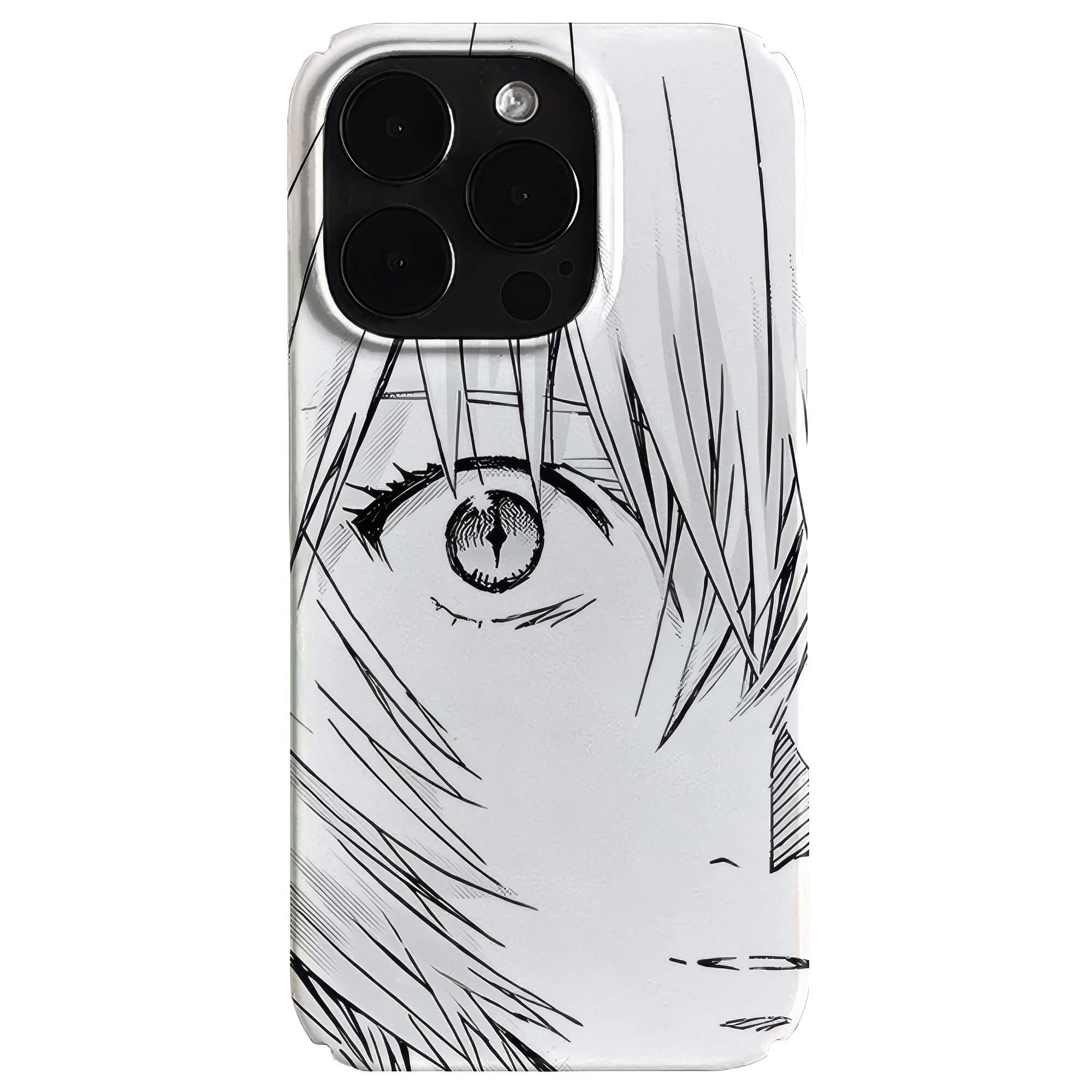 Rei Ayanami Evangelion Manga Y2K Anime iPhone Case