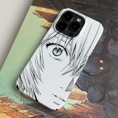 Rei Ayanami Evangelion Manga Y2K Anime iPhone Case