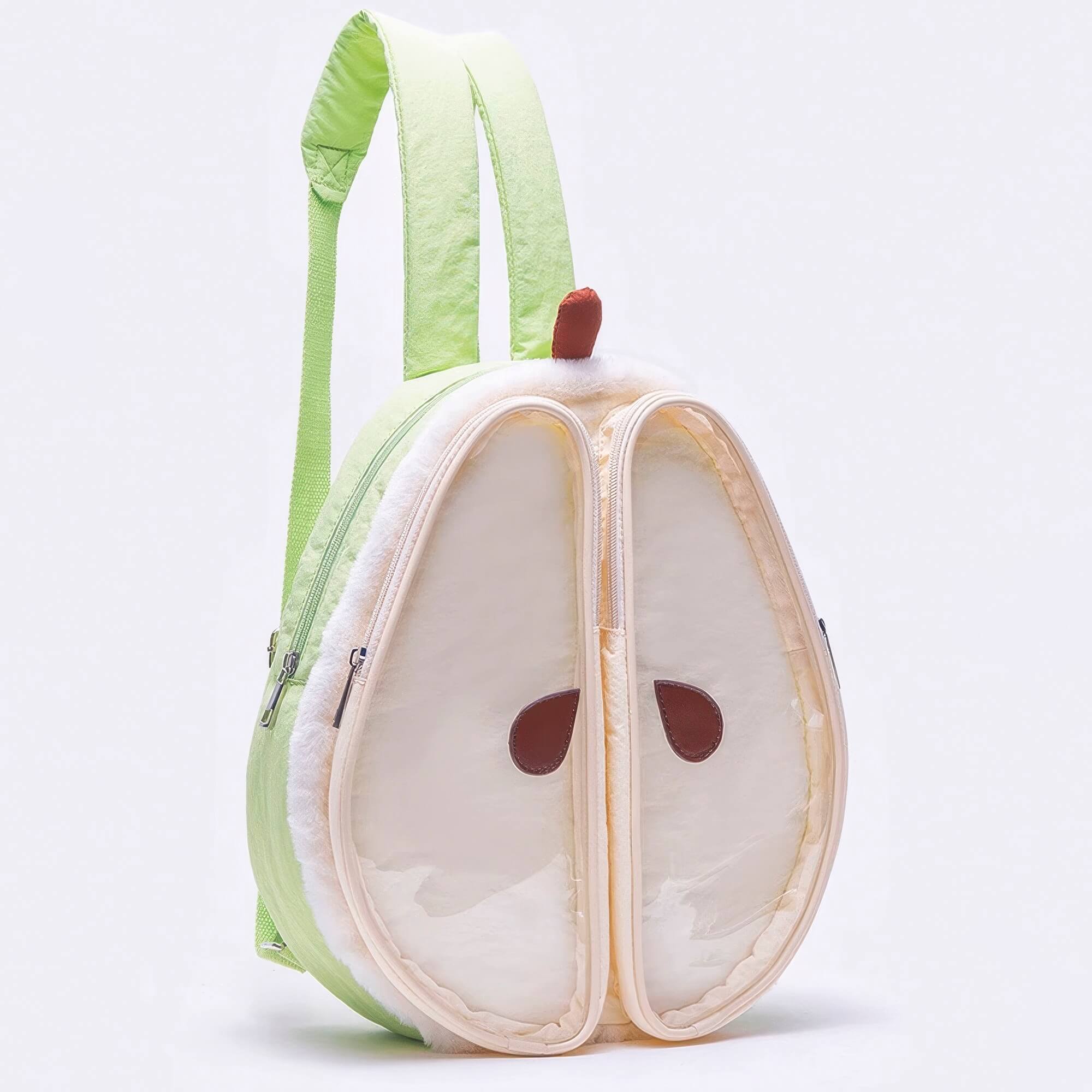 Slice of Pear Backpack Y2K Fruit Bag Foodcore