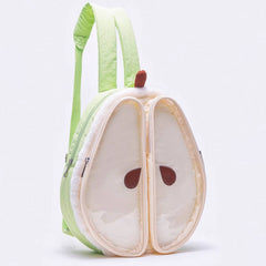 Slice of Pear Backpack Y2K Fruit Bag Foodcore