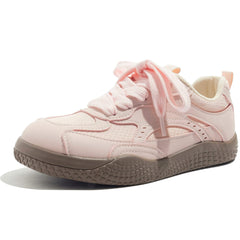 Soft Pink Flat Comfortable Sneakers