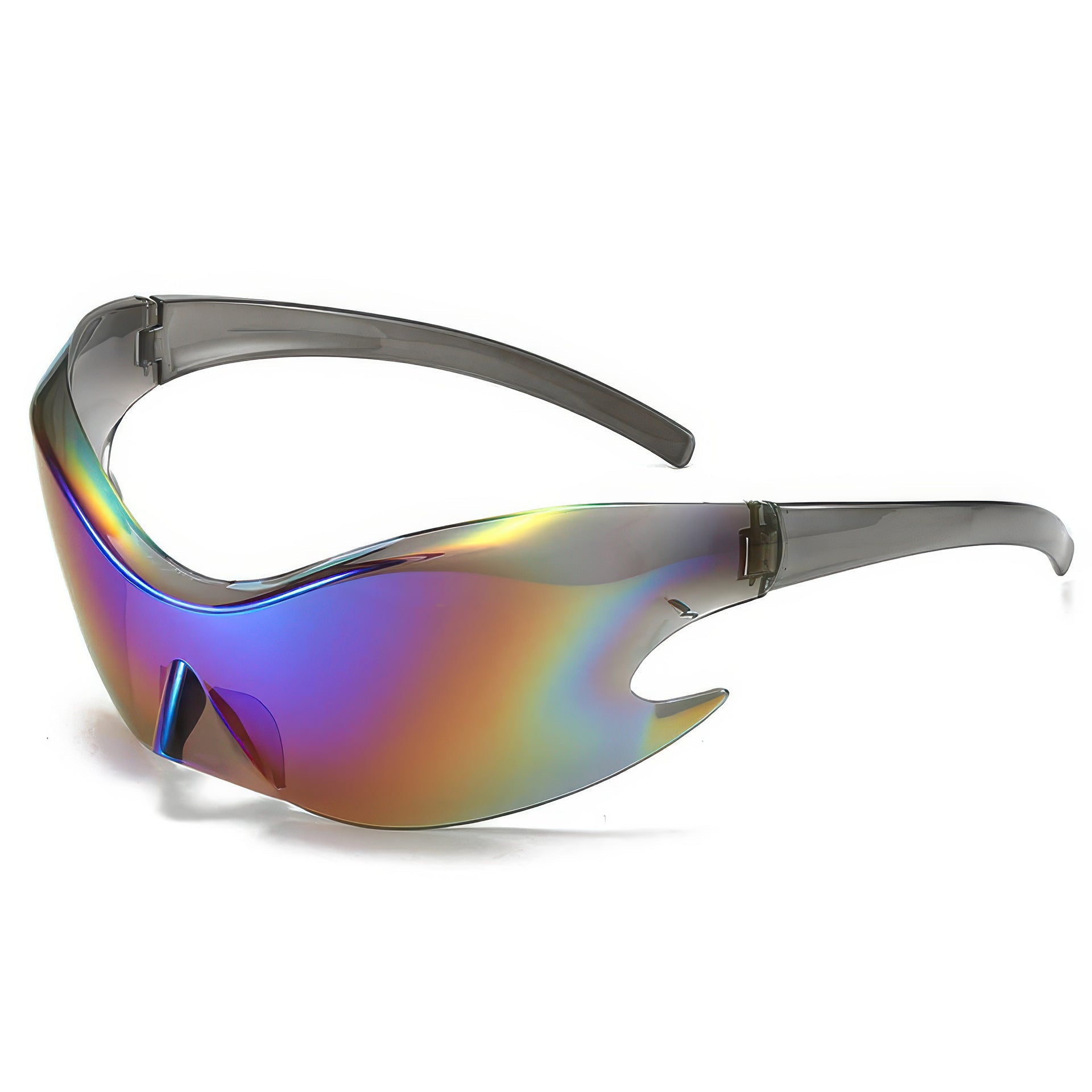 Sunglasses Carved Out Side Spikes Y2K Aesthetic Gift