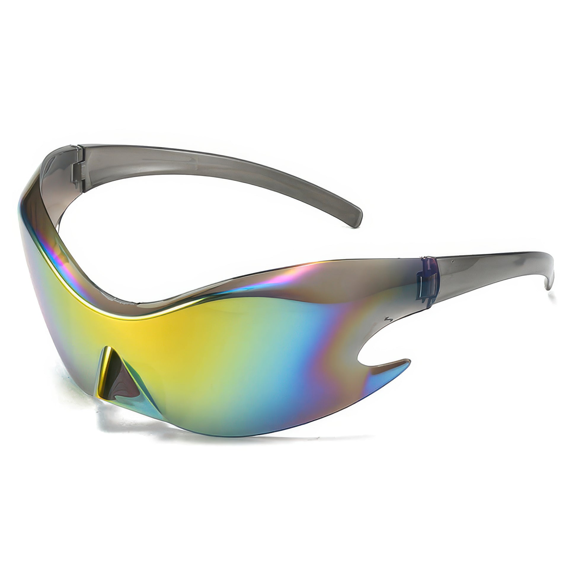 Sunglasses Carved Out Side Spikes Y2K Aesthetic Gift