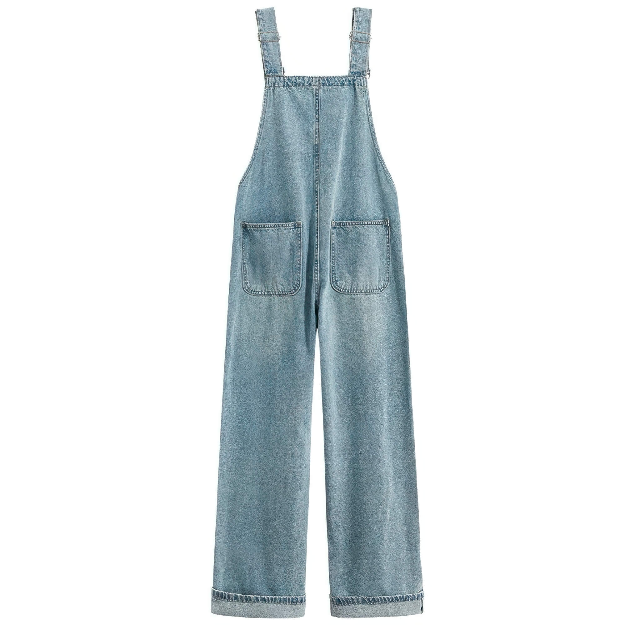 Sweet Cherry Y2K Light Denim Jumpsuit for Women