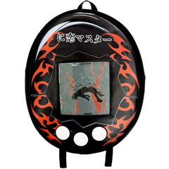 Tamagotchi Backpack Black Cyber Y2K Aesthetic