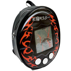 Tamagotchi Backpack Black Cyber Y2K Aesthetic