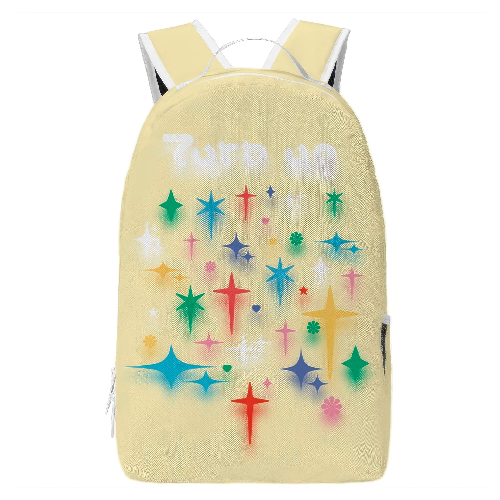 Turn Up Retro Core Colorful Stars Y2K Backpack