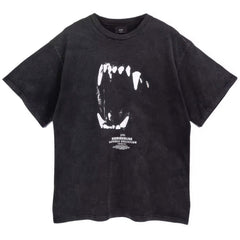 Wolf Fangs T-Shirt Unisex Borderline Dark Grunge Y2K