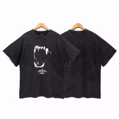 Wolf Fangs T-Shirt Unisex Borderline Dark Grunge Y2K