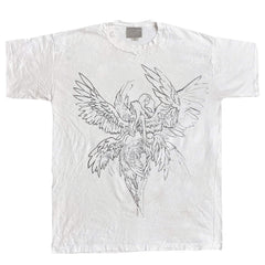 Y2K Angel T-Shirt Unisex Be Not Afraid