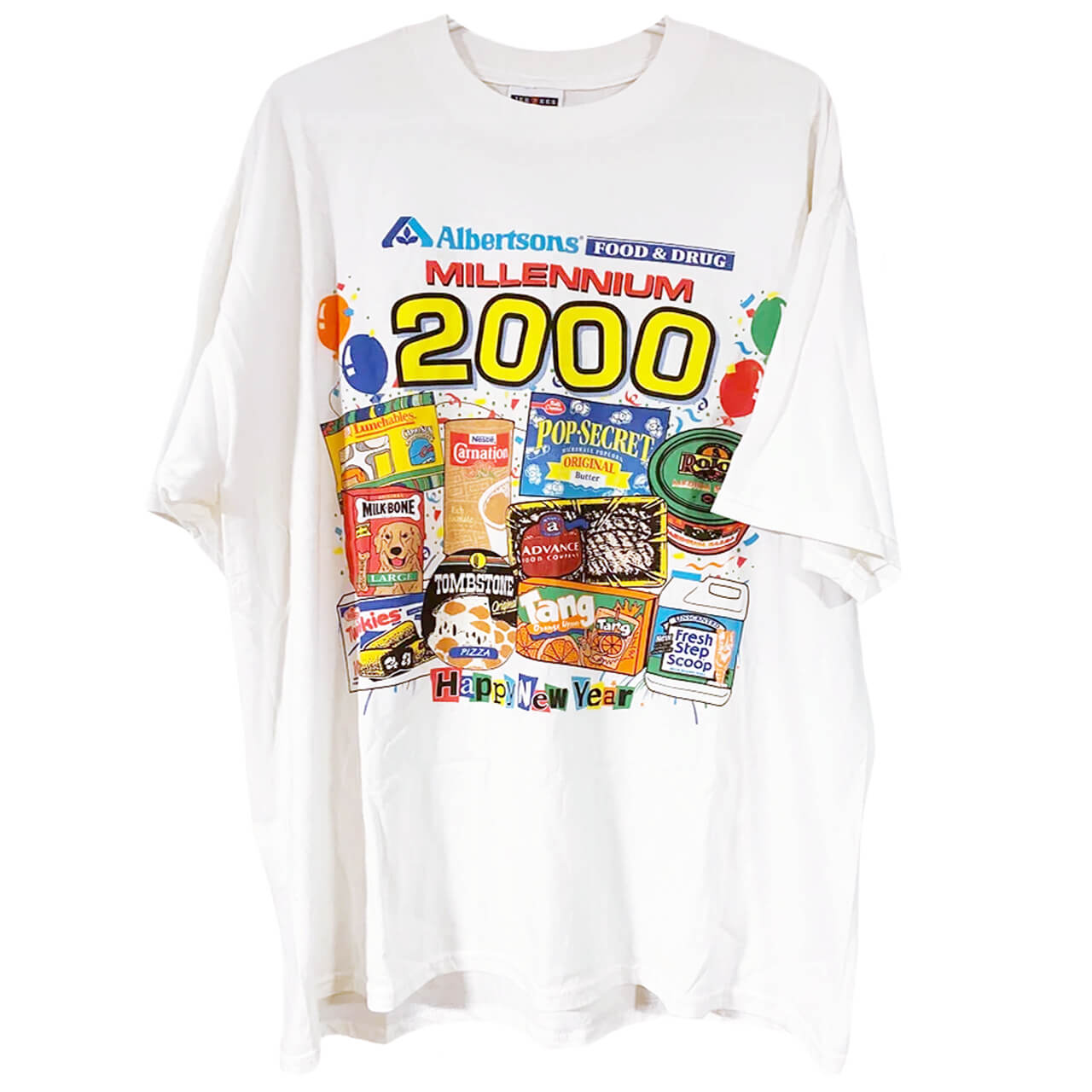 Y2K Albertsons Food Millennium 2000 T-Shirt Unisex