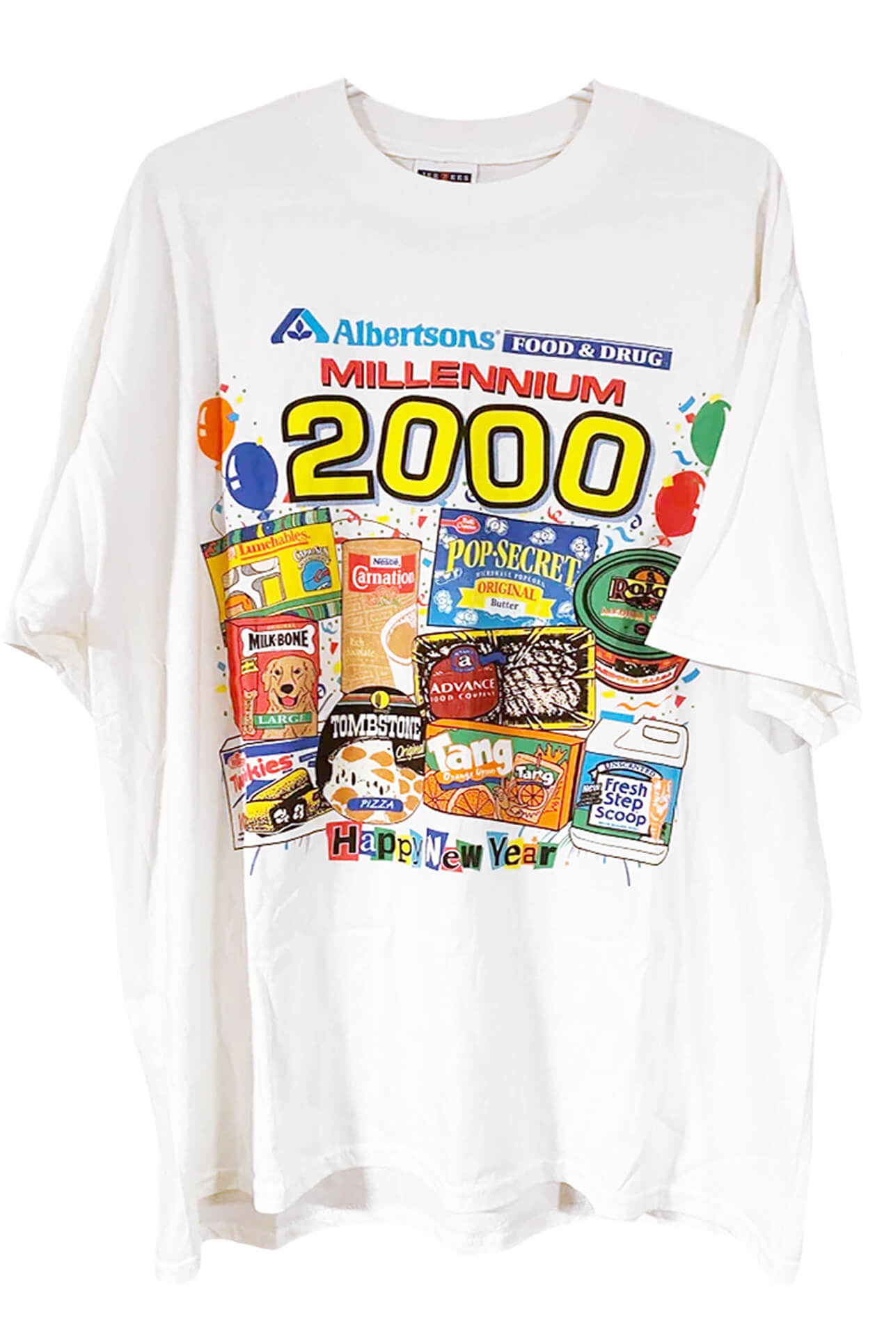 Y2K Albertsons Food Millennium 2000 T-Shirt Unisex
