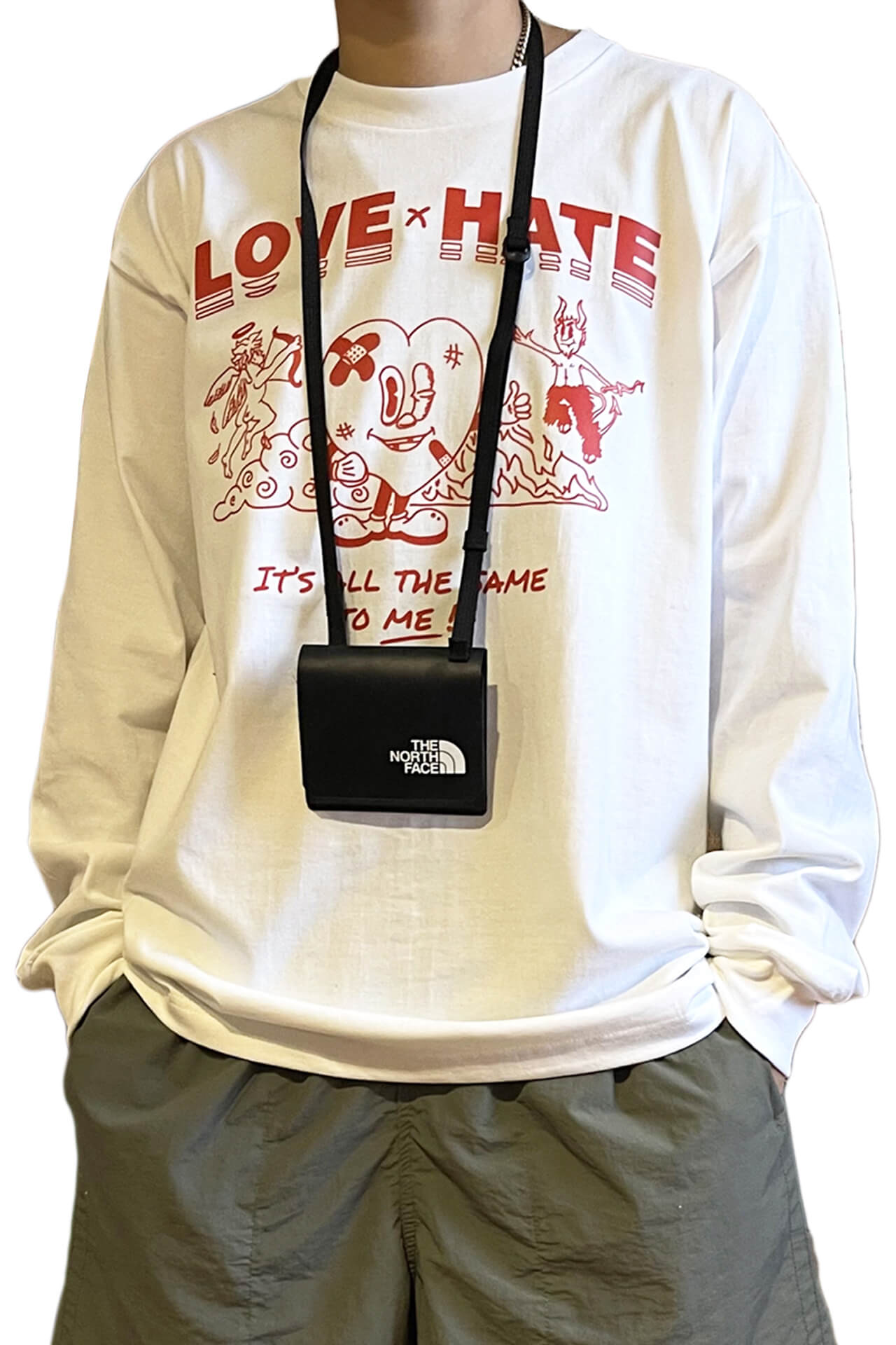 Y2K Love and Hate All The Same Long Sleeve Top Unisex