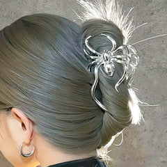 Aesthetic Spider Hair Claw Clip Y2K Hair Accessory