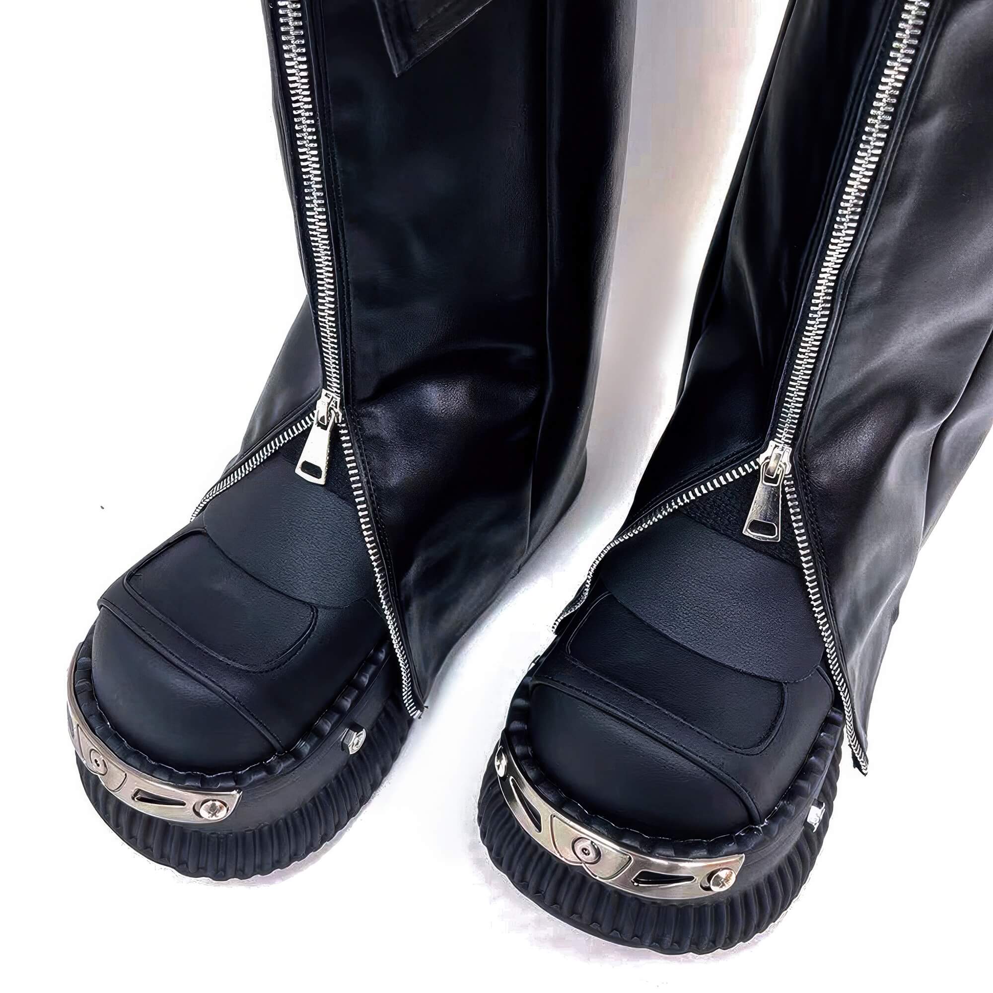 Alternative Y2K Rebel Platform Shoes Thick Sole