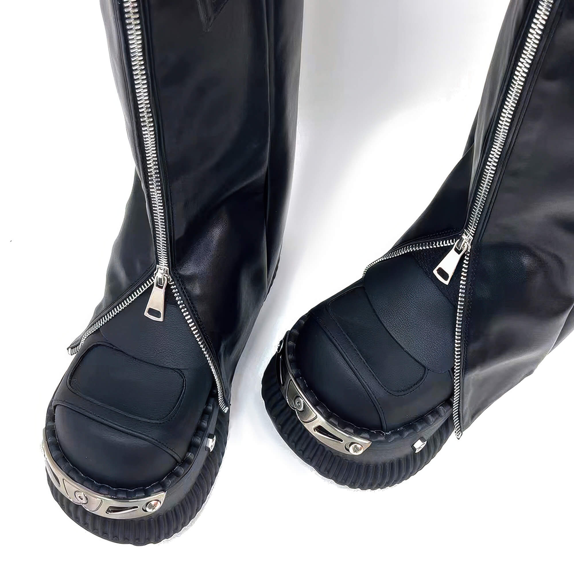 Alternative Y2K Rebel Platform Shoes Thick Sole