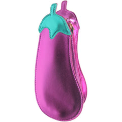 Eggplant Shoulder Bag Glossy Y2K Aesthetic