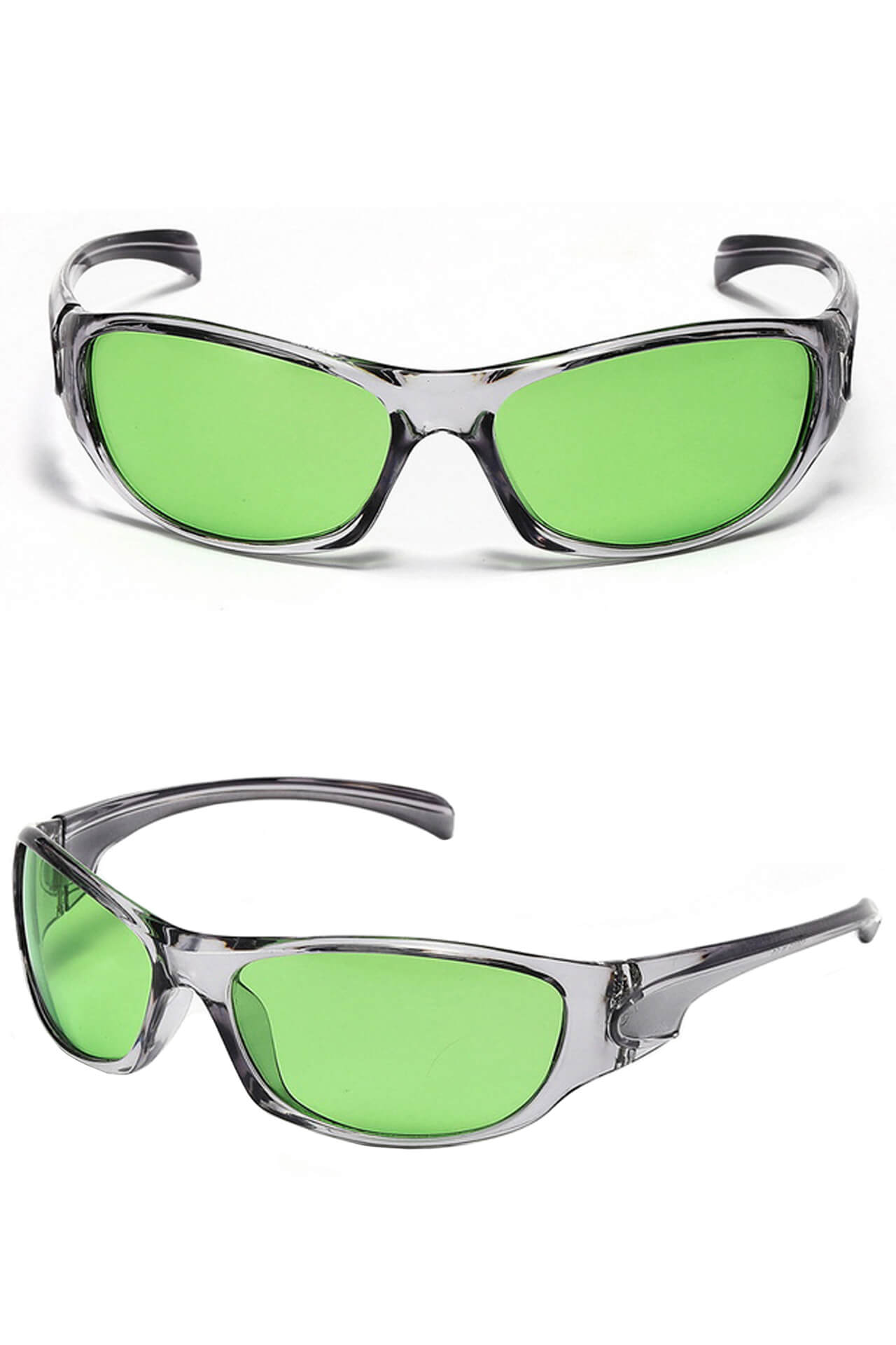 Futuristic Y2K Rave Aesthetic Sunglasses