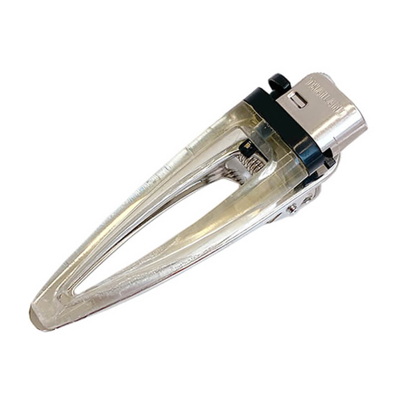 Lighter Hair Clip Y2K Aesthetic Lit Clip Hair Accessory