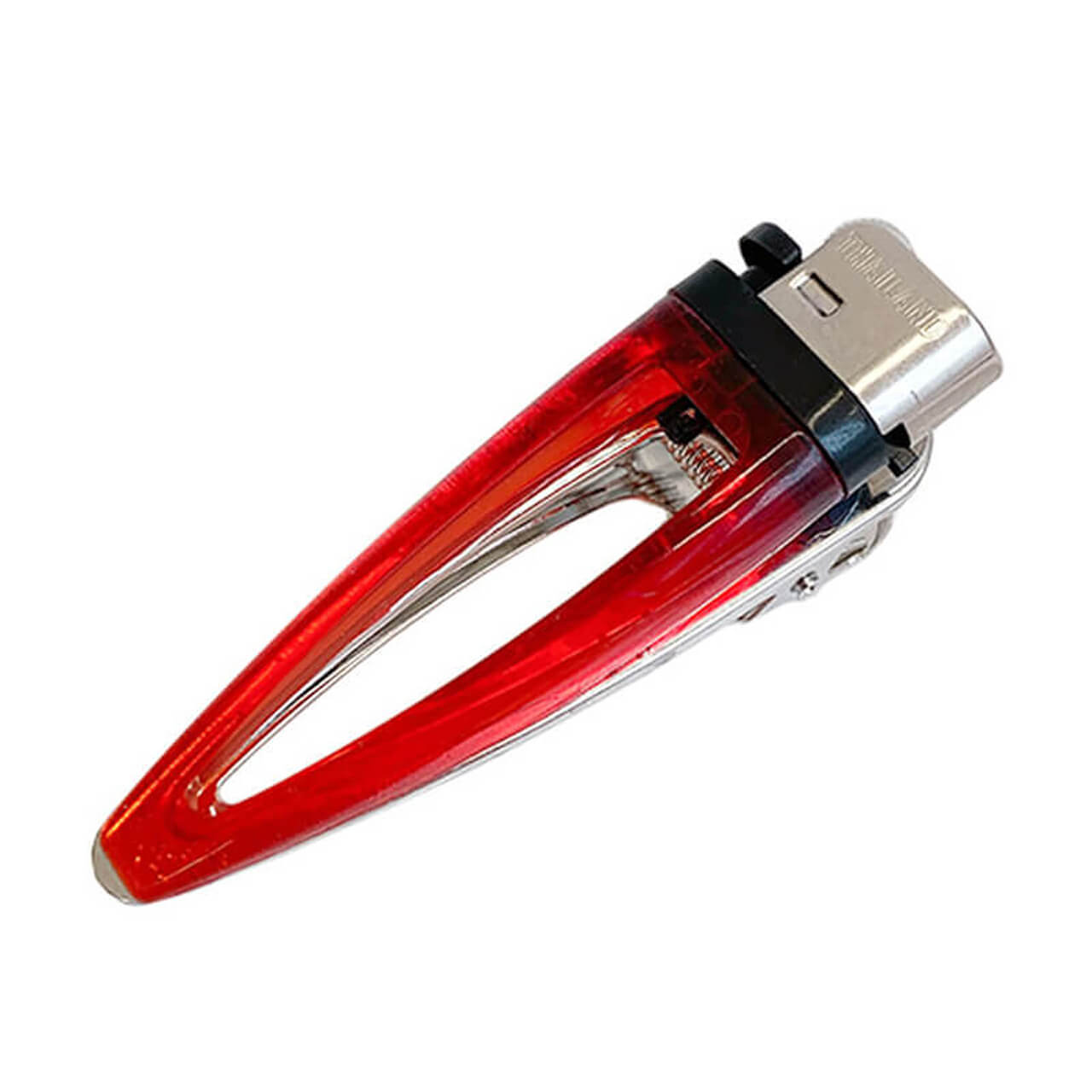 Lighter Hair Clip Y2K Aesthetic Lit Clip Hair Accessory