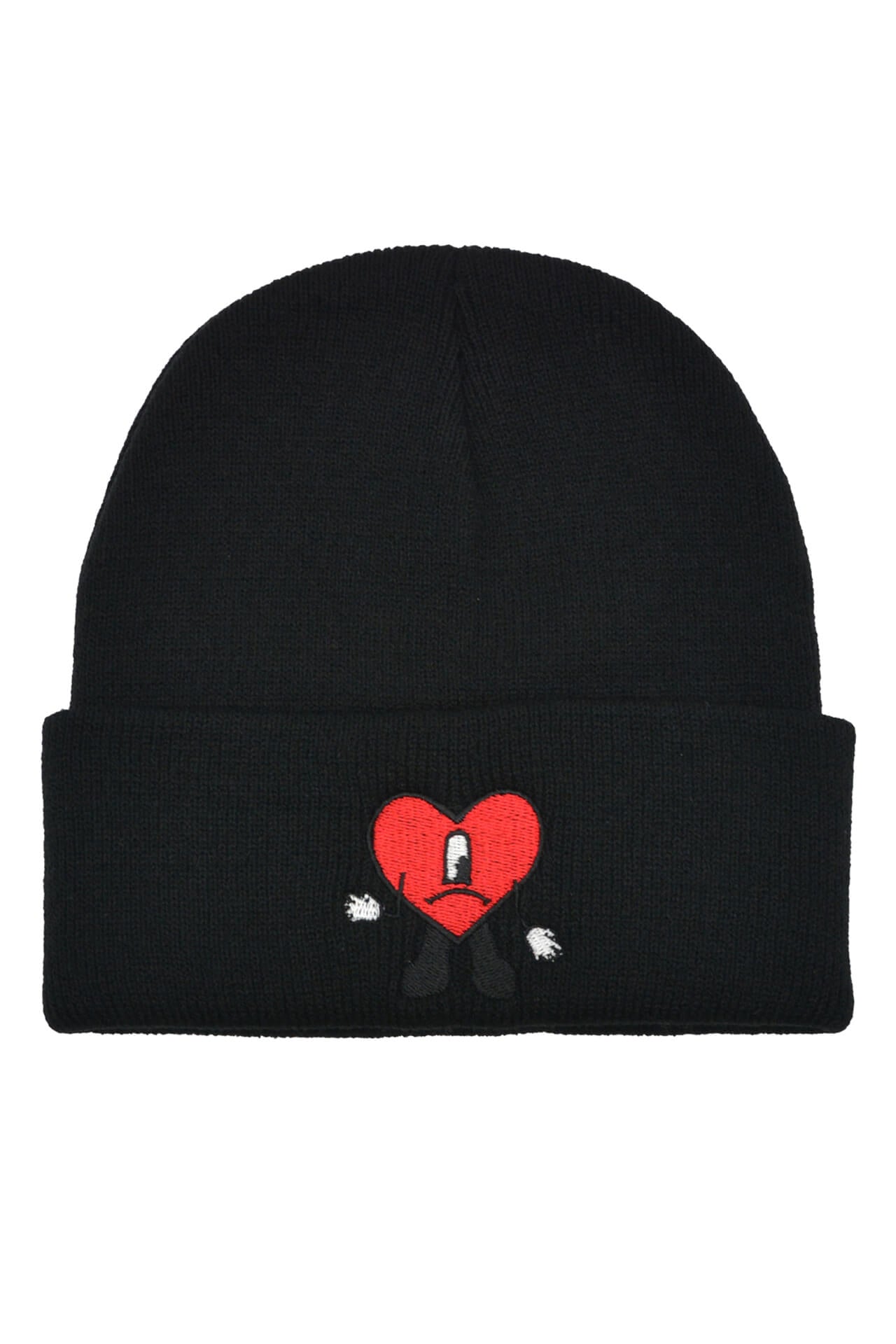 One Eye Sad Heart Urbancore Y2K Beanie Hat