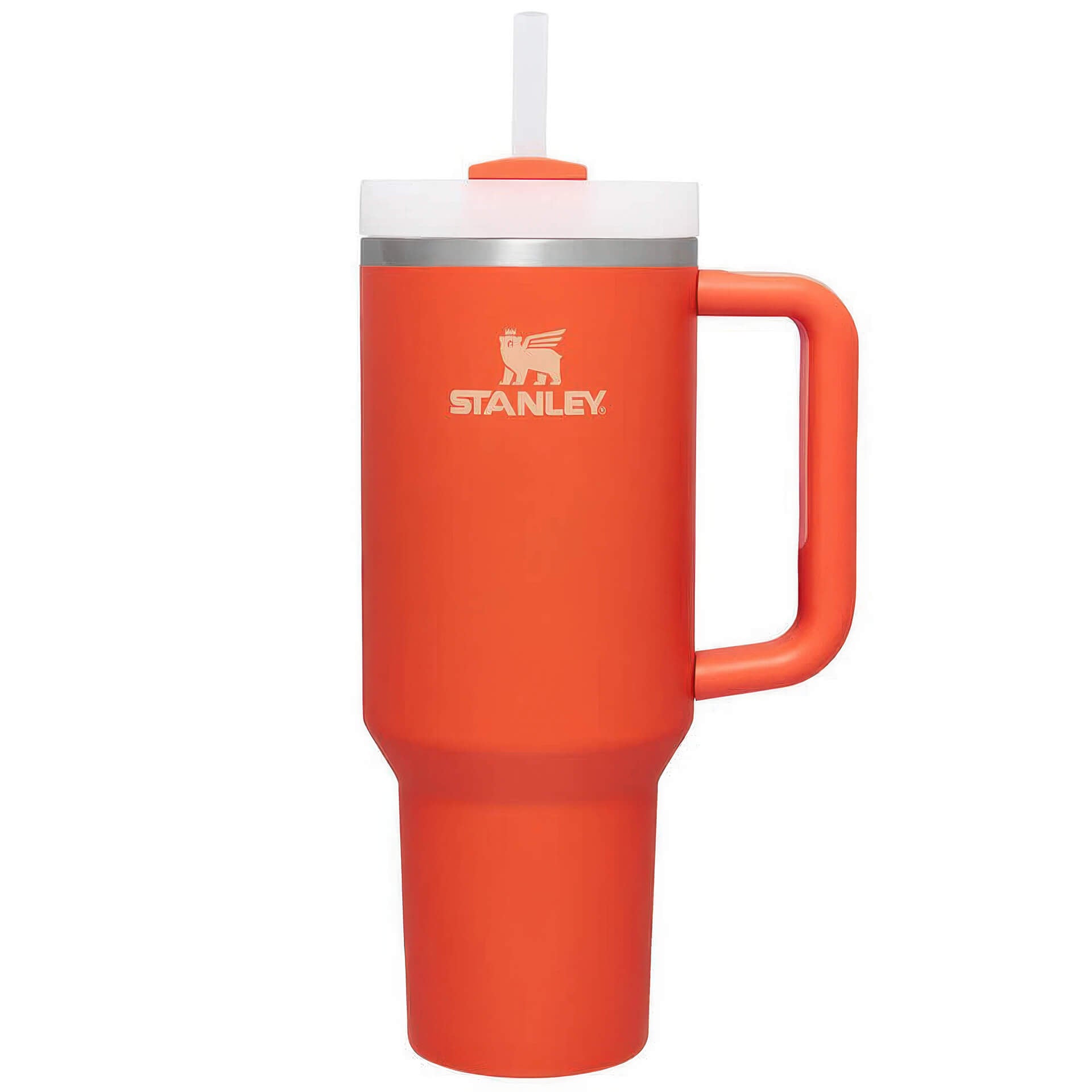 stanley cup quencher h2 0 flowstate tumbler 40oz 20 tigerlily orange